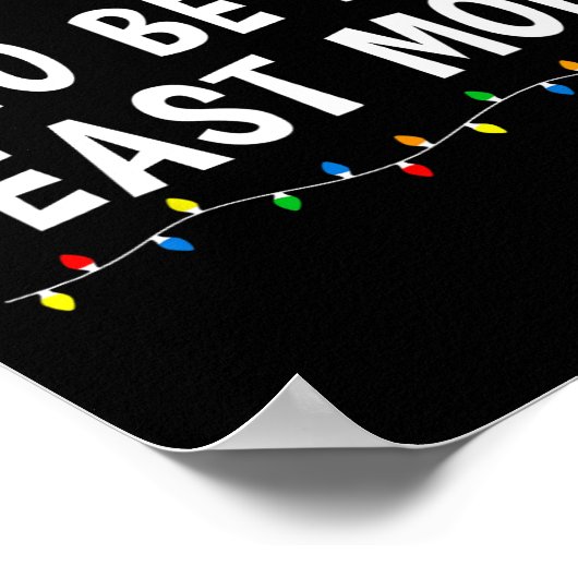 Poster Les Plus Probables D'Être En Mode Fête Xmas Funny (Coin)