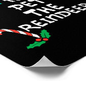 Poster Les plus probables Pet Reindeer Noël Noël Noël Noë (Coin)