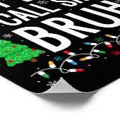 Poster Les Plus Susceptibles D'Appeler Père Noël Bruh Drô (Coin)