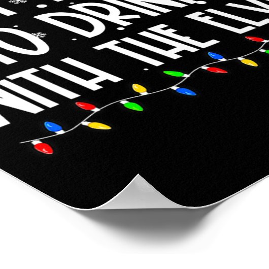 Poster Les plus susceptibles de boire avec les elfes Elf  (Coin)