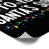 Poster Les Plus Susceptibles De Corriger Père Noël Sleigh (Coin)