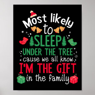 Poster Les Plus Susceptibles De Dormir Sous L'Arbre - Drô