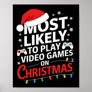 Poster Les Plus Susceptibles De Jouer À Des Jeux Vidéo Su