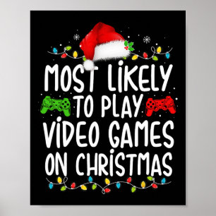 Poster Les Plus Susceptibles De Jouer À Des Jeux Vidéo Su