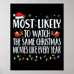 Poster Les plus susceptibles de regarder les mêmes films