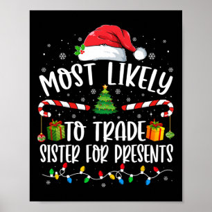 Poster Les plus susceptibles d'échanger Soeur pour les pr