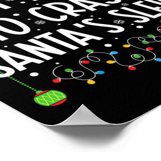 Poster Les Plus Susceptibles D'Écraser Père Noël En  Un S (Coin)