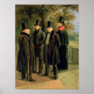 Poster Les poètes Alexandre Pouchkine