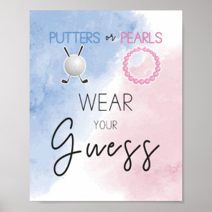 Poster Les pointes ou perles portent votre signe de devin