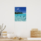 Poster Les poissons en mer (Cuisine)