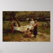 Poster Les pommiers, 1880 (Devant)