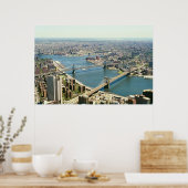 Poster Les ponts de New York (Cuisine)