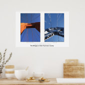 Poster Les ponts du comté de San Francisco (Cuisine)