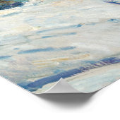 Poster Les ponts du sud appledore par Childe Hassam (Coin)