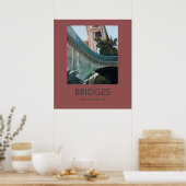 Poster Les ponts sont dans l'affiche de démotivation aéri (Cuisine)