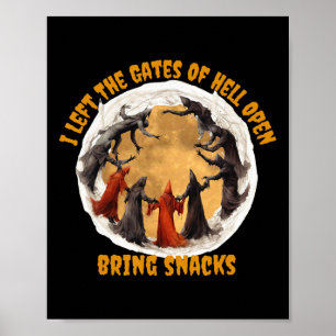 Poster Les Portes De L'Enfer Sont Ouvertes
