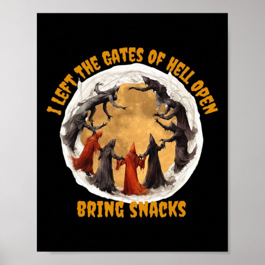 Poster Les Portes De L'Enfer Sont Ouvertes (Devant)
