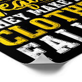 Poster Les Portes De Mens Sont Comme Tequila Ils Fabrique (Coin)