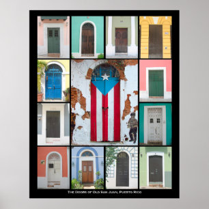 Poster Les portes de vieux San Juan 2