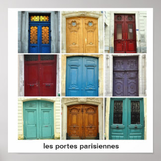 Poster les portes parisiennes - Portes parisiennes