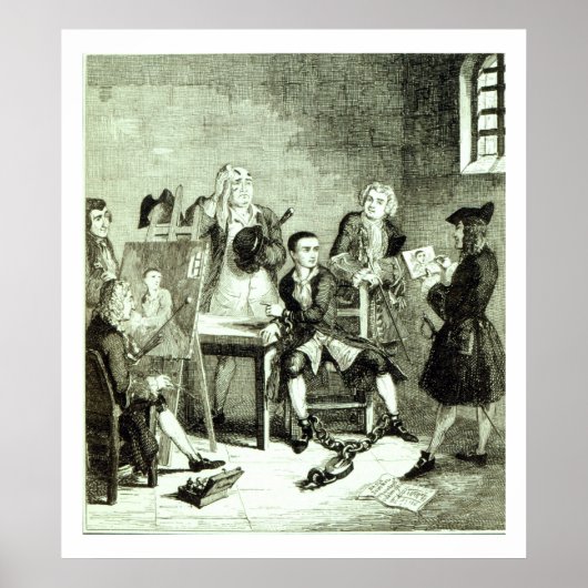 Poster Les portraits de Jack à Newgate Ward having (Devant)