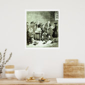 Poster Les portraits de Jack à Newgate Ward having (Cuisine)