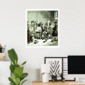 Poster Les portraits de Jack à Newgate Ward having (Bureau à domicile)