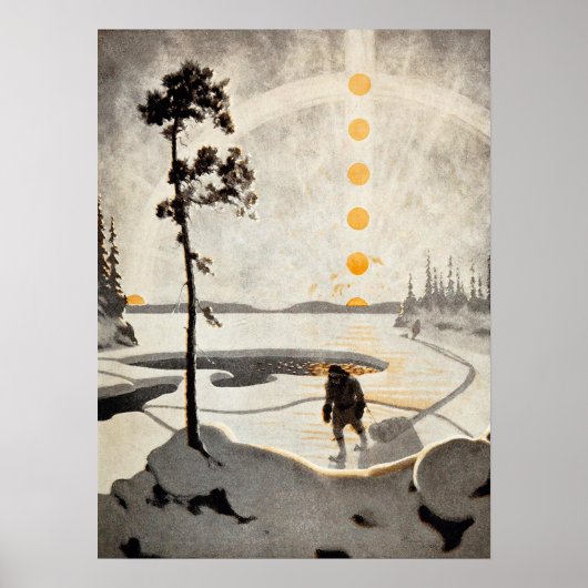 Poster Les Postmen du Far | Arthur Heming | (Devant)