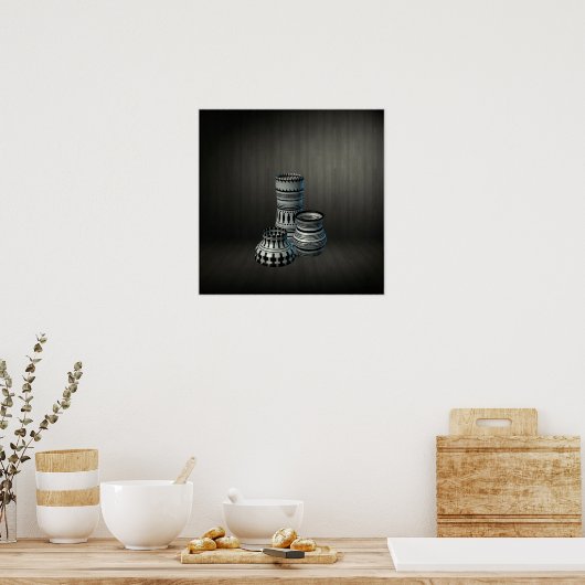 Poster Les Potiers (Cuisine)