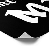 POSTER LES POULET LES PLUS FRAIS SONT NÉS À L'ANNÉE DE MA (Coin)