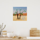 Poster Les pousses vertes de l'art mural végéniste (Cuisine)