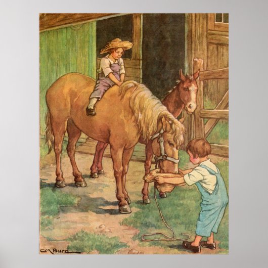 Poster Les premières scènes de ferme (Devant)