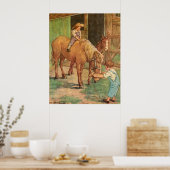 Poster Les premières scènes de ferme (Cuisine)