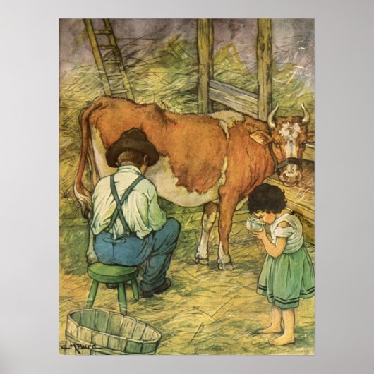 Poster Les premières scènes de ferme (Devant)