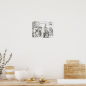 Poster Les premiers emplois du matin (Cuisine)