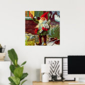 Poster "Les présents sont arrivés" par Jenny Nystrom (Bureau à domicile)