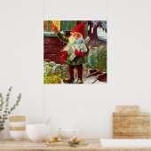 Poster "Les présents sont arrivés" par Jenny Nystrom (Cuisine)