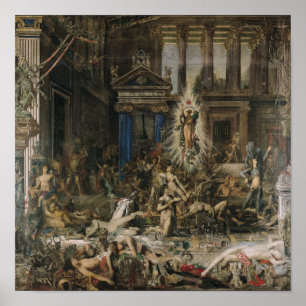 Poster Les Pretendants, 1862-98