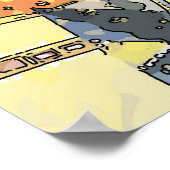 Poster les Princes d'Asie orientale, (Coin)