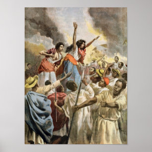 Poster Les princesses royales Preaching la Guerre Sainte