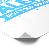 Poster Les Prix Sont Basés Sur Mon Talent Et Non Sur Votr (Coin)