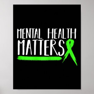 Poster Les Problèmes De Santé Mentale Cadeau Pour La Sant