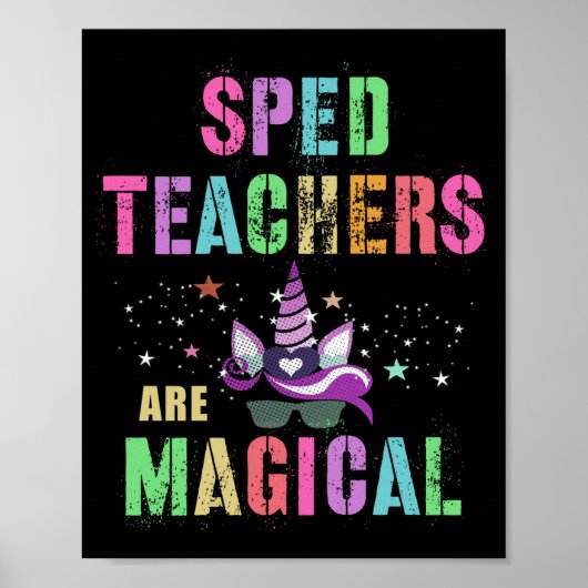 Poster Les professeurs d'éducation spécialisée drôles son (Devant)