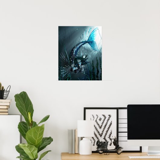 Poster Les profondeurs (Bureau à domicile)