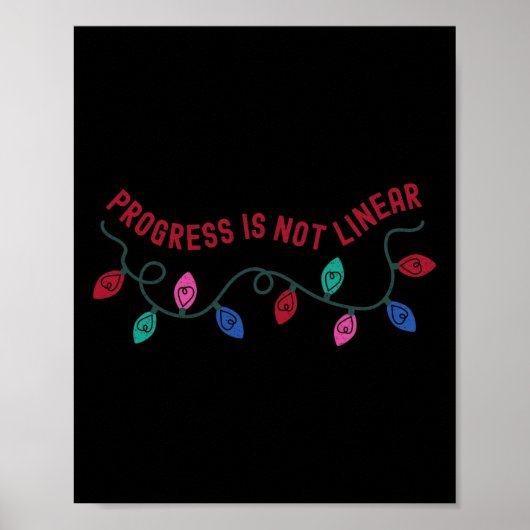 Poster Les progrès ne sont pas linéaires Enseignant Spéci (Devant)