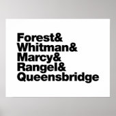 Poster Les projets (Devant)