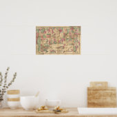 Poster Les projets de Colton sur les ports américains (Cuisine)