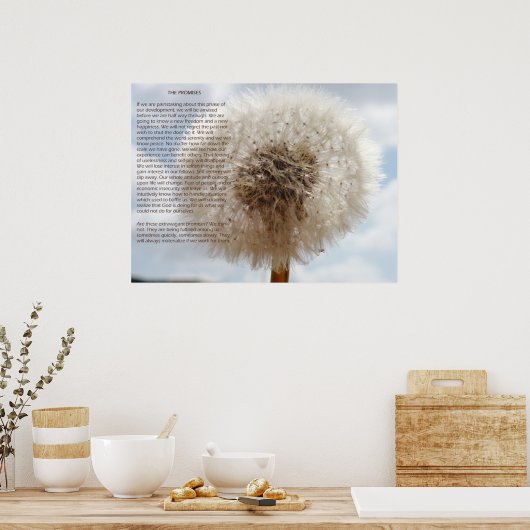 Poster Les promesses (Cuisine)