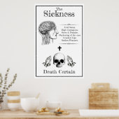 Poster Les Props d'Halloween de la peste (Cuisine)