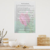 Poster Les proverbes de femmes vertueuses 31:10-31 Imprim (Cuisine)